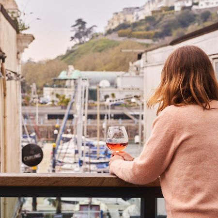 Apartament Harbour Breeze - Contemporary Waterside Bolthole On Torquay'S Iconic Marina Zewnętrze zdjęcie