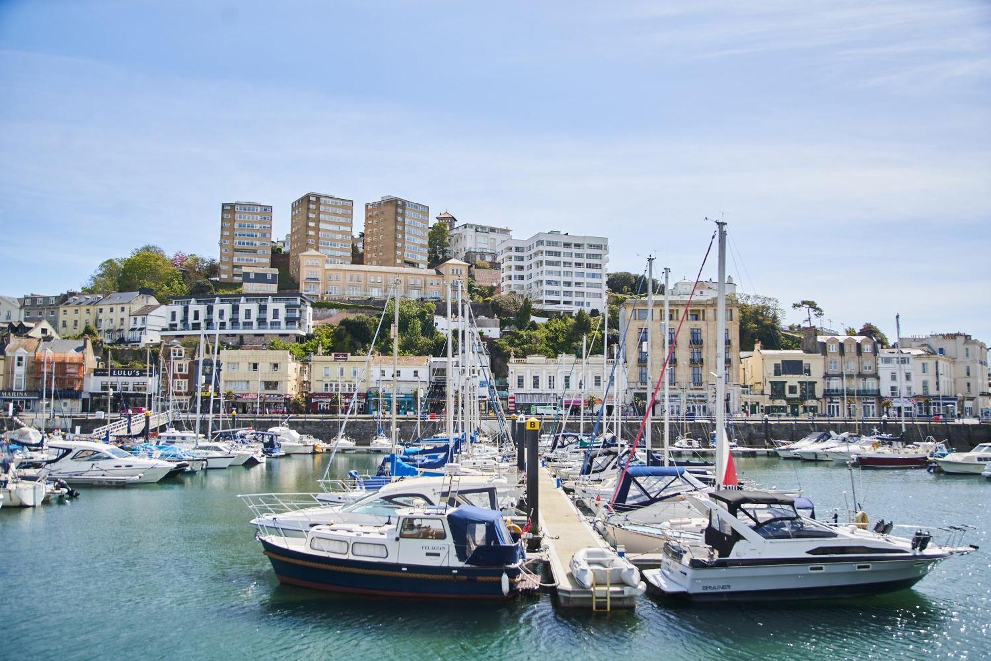 Apartament Harbour Breeze - Contemporary Waterside Bolthole On Torquay'S Iconic Marina Zewnętrze zdjęcie
