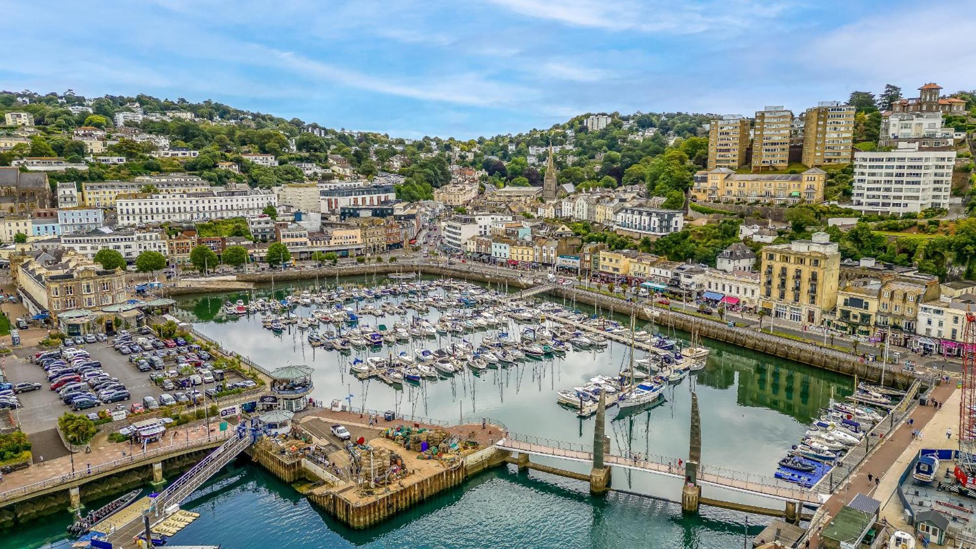 Apartament Harbour Breeze - Contemporary Waterside Bolthole On Torquay'S Iconic Marina Zewnętrze zdjęcie