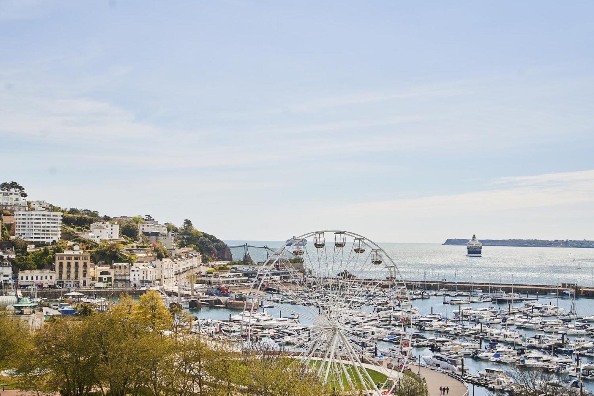 Apartament Harbour Breeze - Contemporary Waterside Bolthole On Torquay'S Iconic Marina Zewnętrze zdjęcie