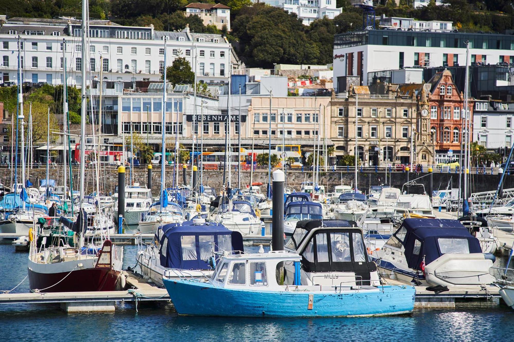 Apartament Harbour Breeze - Contemporary Waterside Bolthole On Torquay'S Iconic Marina Zewnętrze zdjęcie
